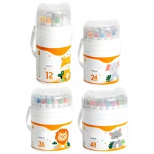 Twist Crayons for Toddlers 1-3 and Kids 4-8, Non-Toxic Washable Crayons