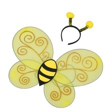 Dress up Bee Wings Headband Costume Hair Accessory for Cosplay Funny
