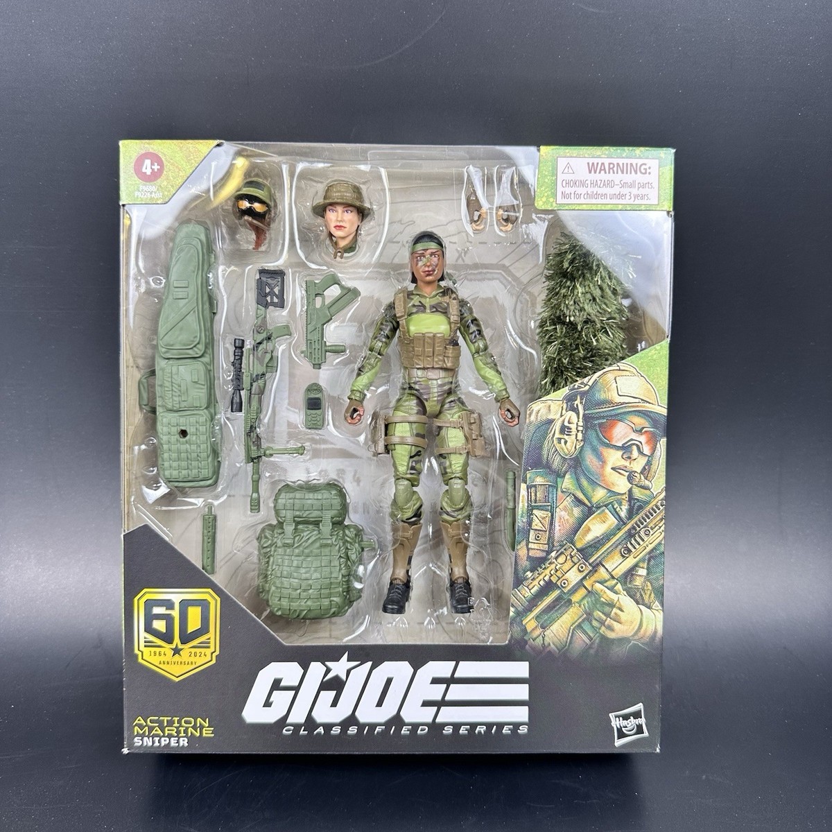 G.I GI Joe Classified Series 60th Anniversary Marine Sniper 6