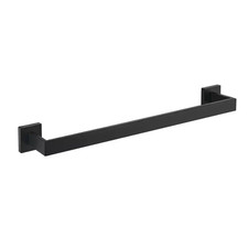 SUS304 Stainless Steel Towel Bar Matte Black Wall Mount Bathroom Towel Holder