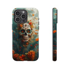 Mexico Calavera Skull Tough Case For IPhone , Phone Cover Protective