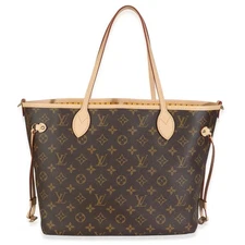 !!Loui Vuitton Juane Safran Neverfull Bandouliere Inside Out MM!! Handbag Purse