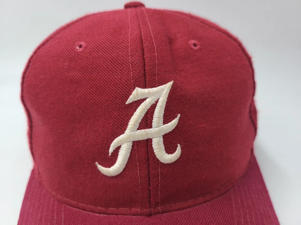 Gorra de colección Alabama Crimson Tide New Era modelo profesional 59Fifty ajustada 6 7/8 NCAA Foto 4 de 4