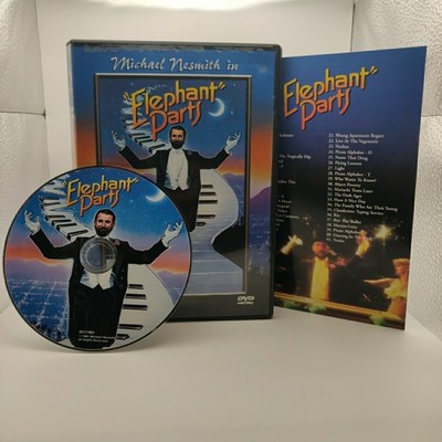 Michael Nesmith (The Monkees) Elephant Parts DVD 1981 w/Insert 2003 Tested 