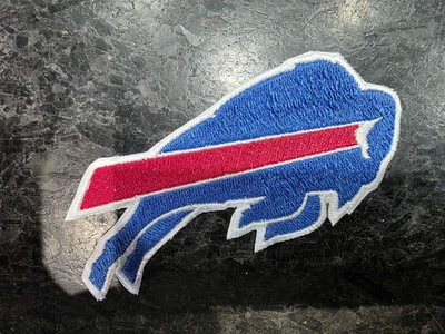 AWARENESS VINYL Buffalo Bills 3.75" Iron /Sew On Embroidered Football Logo NFL