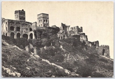 Monasterio Sant Pere de Roda, Port de la Selva, Catalonia Spain RPPC Postcard