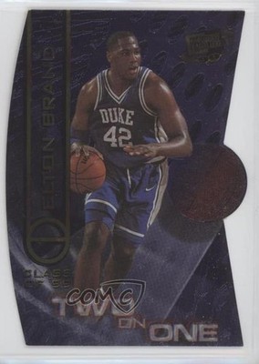 1999 Press Pass SE Two On One Elton Brand Mike Bibby #TO1A Rookie RC 0x2o