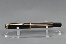 Pelikan Souveran M400 Brown w/Tortoise Barrel, 14k Fine nib, New Old Stock