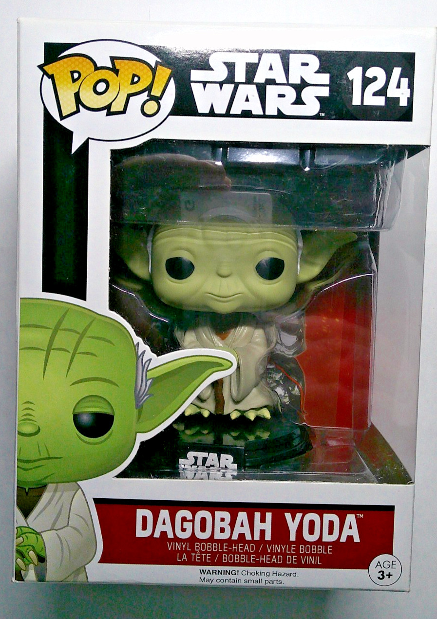 FUNKO POP #195 DAGOBAH YODA STAR WARS NIB PRISTINE