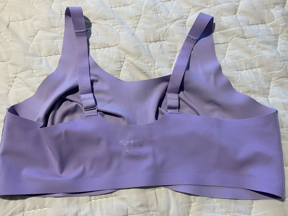Knix Lavender Nylon Pullover Bra Size XXXL+ (42DD) No Padding - Image 4 of 4