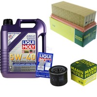 Inspektionspaket 5L Liqui Moly 5W-40 FüR Renault Clio II 1.2 16V Twingo I Kangoo