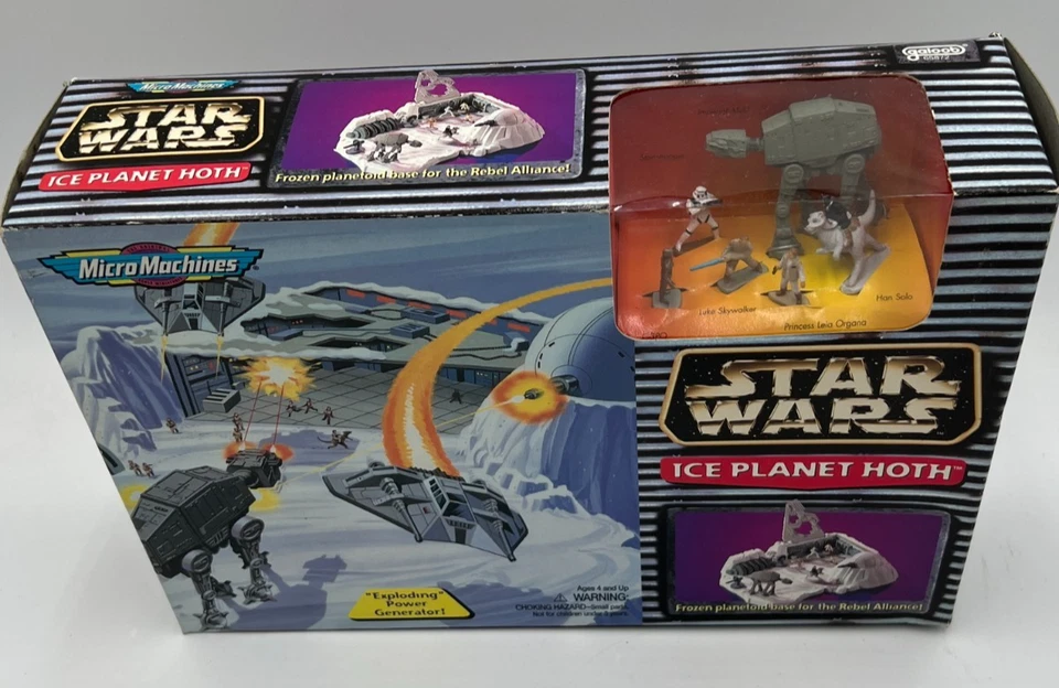 Galoob Micro Machines Star Wars Ice Planet Hoth 1996 juego #65872 nuevo Foto 2 de 4