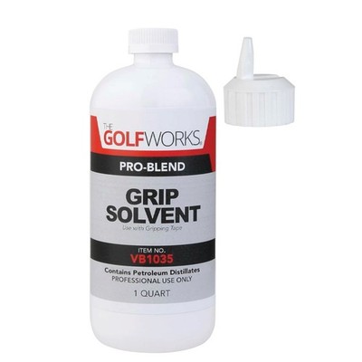 GolfWorks Pro-Blend Golf Club Grip Solvent - 32 oz. Bottle with Pour Spout Cap