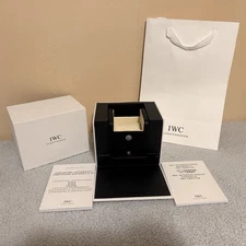 Genuine IWC Presentation Box – New, Complete Set (Papers + Gift Bag)