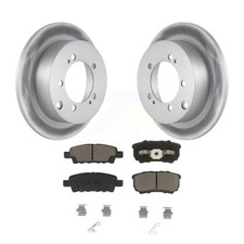 Transit Auto KGC-101543 Brake Disc and Pad Kit Rear for Mitsubishi Lancer 04-06
