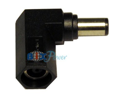 BiXPower LC90B Right Angle Converter for Dell & HP 7.4 x 5.0mm Power Connector