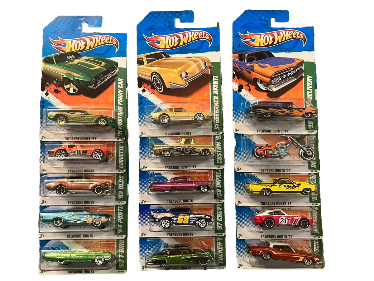 2011 hot wheels treasure hunts sale