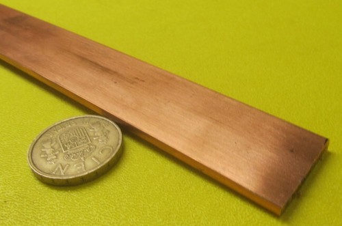 Barra de cobre 110 H02, 1/8" de grosor x 1,00" de ancho x 36 pulgadas de largo - Imagen 3 de 12
