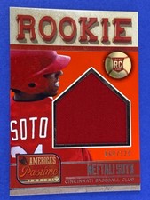2013 Panini America's Pastime Neftali Soto RC Patch /125 Cincinnati Reds