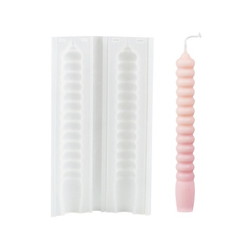 Stampo candela palo lungo pilastro silicone candela fai da te forniture stampo candela Stati Uniti - Foto 5 di 24