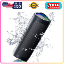 Bluetooth Speaker HD Sound, Portable, IPX5 Waterproof, 20H Playtime, TWS Pair