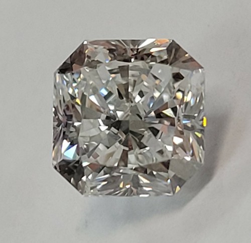 GIA Certificate 2.02ct E Color VS2 Clarity Square Radiant Shape Cut Diamond - Picture 2 of 2