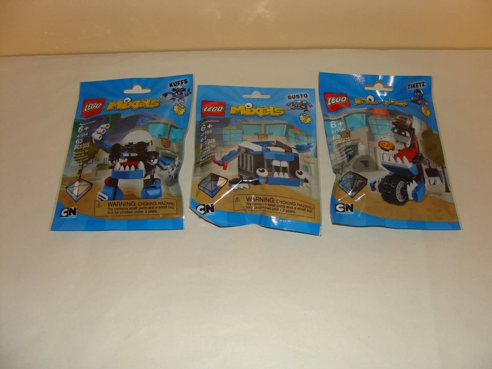LEGO MIXELS SERIE 7 KUFFS TIKETZ PALADUM TAPSY TRUMPSY JUEGO COMPLETO DE 9 NUEVO Foto 2 de 4