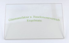 ROBAX®-Kaminglas, Ofenglas 32 x 42 cm Dicke: 3 od. 4 od. 5 mm