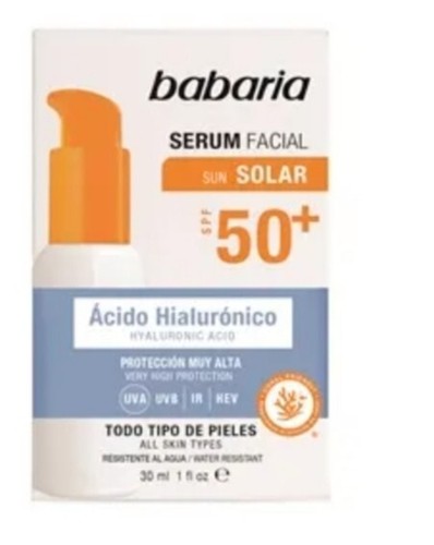 BABARIA SERUM FACIAL SUN SOLAR SPF 50 - 第 1/1 張圖片