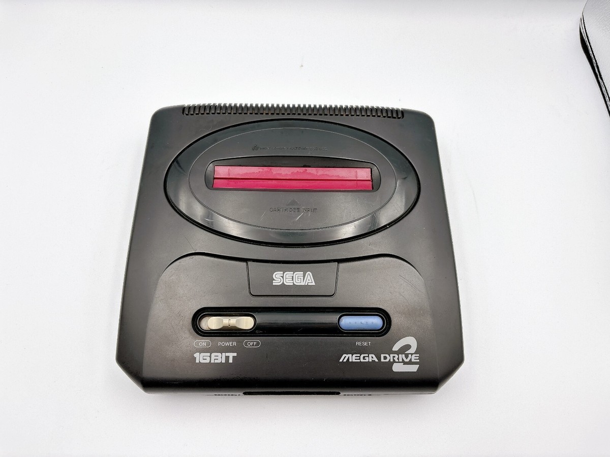 MEGA DRIVE 2 SEGA HAA-2502 Console 2Controller Cables Set Japan