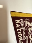 1957 Vintage Milwaukee Braves Baseball Mlb 11.5x29 Pennant Banner Hank Aaron — photo 7