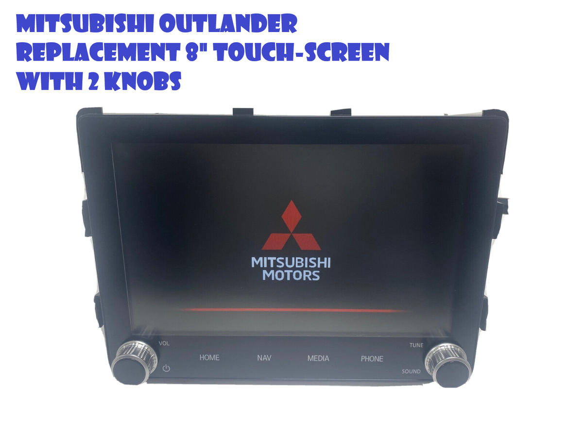 MITSUBISHI ブラックモニター Mitsubishi Outlander REPLACEMENT 8