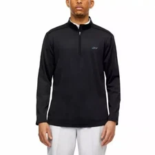 Greg Norman Mens Active Quarter Zip Top  Classic Fit ML75 Fabric Golf