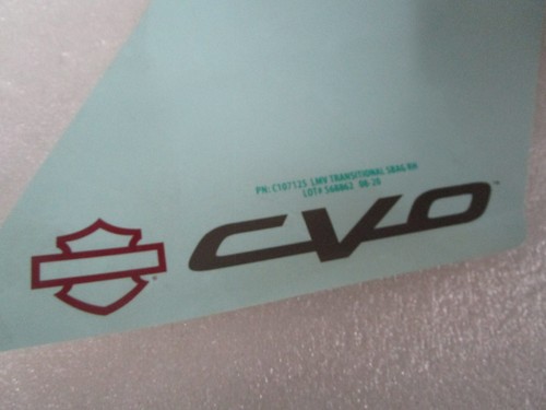 Genuine Harley Davidson Touring CVO Saddlebag Waterslide Decals PAIR - Picture 6 of 15