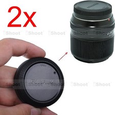 2x Rear Cap Cover for Fuji Fujifilm Micro SLR X-Mount Lens XF 18-135/ 3.5-5.6R