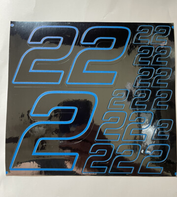 Discounted Chrome Black W/ Blue #2 R/c Box L