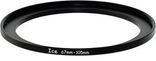 ICE 67mm to 105mm Step Up Ring Filter/Lens Adapter 67 Male 105 Female