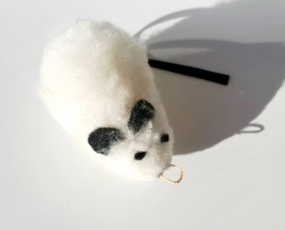 Soft Molly Mouse Katze Kätzchen Katzenspielzeug, Jagd handgefertigt spielen Necken Katzen Spielzeug Tiga Spielzeug