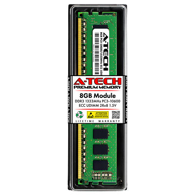 8GB 2Rx8 PC3-10600E ECC UDIMM Lenovo C260 Erazer X510 H50-55 90BF Memory RAM