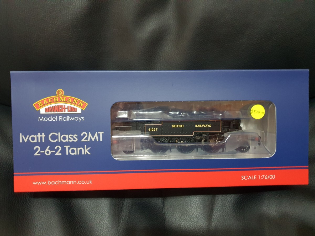 未使用 バックマン HOゲージ IvattClass 2MT Tank Bachmann 31-443 LMS Ivatt 2MT tank 41227 British Railways