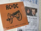 AC/DC  1981 "FOR THOSE ABOUT/ROCK" NEW/SEALED ORGL VINTAGE EMBOSSED GTFLD CVR LP