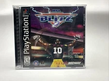 Midway NFL Blitz (Sony PlayStation 1, 1998) Complete W/ Reg Card