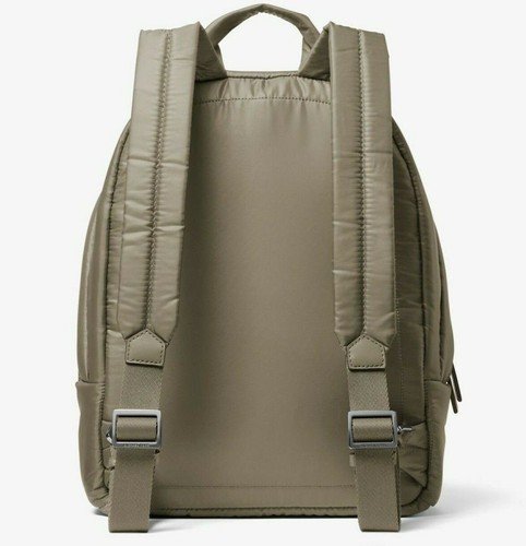 Michael Kors Rae Medium Quilted Nylon Army Green Backpack 35F1U5RB2C NWT $368 F - Picture 4 of 4