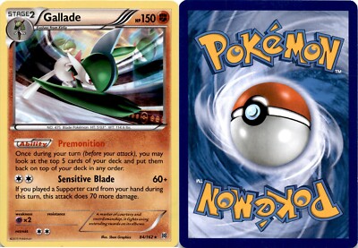 2015 Pokemon, BREAKthrough, #84/162 Gallade, Holo Rare