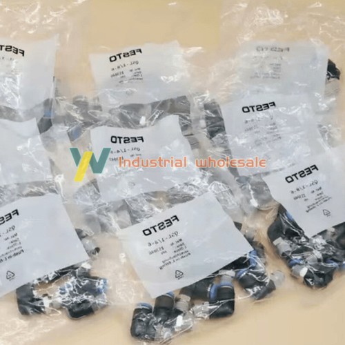 3PCS FESTO NEW QS-1/2-8 Push in fitting QS Fast delivery - Picture 5 of 11
