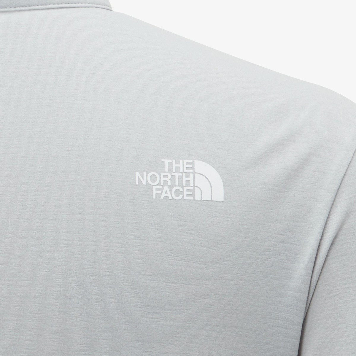 Genuine The North Face ASCEND L/S ZIP TEE ICE_GRAY | eBay
