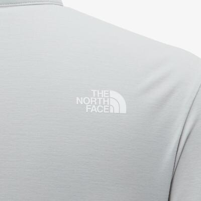 【THE NORTH FACE】ASCEND L/S ZIP TEE★NT7LP01A Genuine The North Face ASCEND L/S ZIP TEE ICE_GRAY | eBay