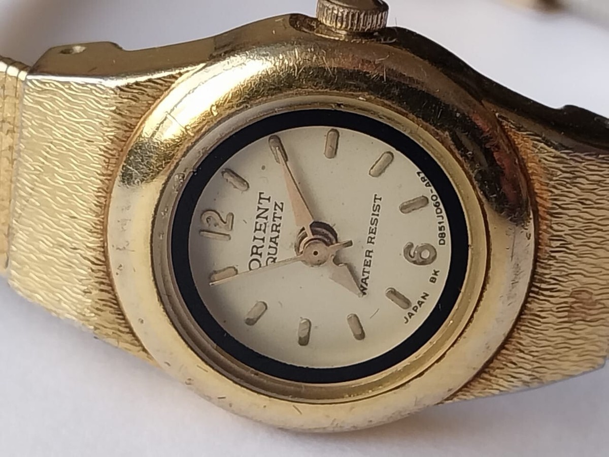 Orient　firstlady　k18　動作難あり Orient firstlady k18 動作難あり