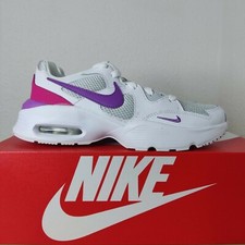 Nike Air Max Fusion "White/Watermelon/Grey" Girls Trainers - Size 5.5 UK