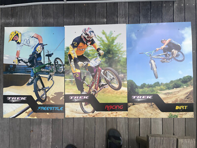 Set of Vintage TREK BICYCLE BMX Posters • 20